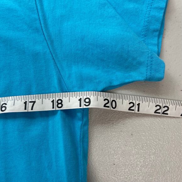 LEVI'S Aqua Cake Graphic Short Sleeve Crew Neck T-shirt Tee Cotton Unisex XS - Picture 12 of 13